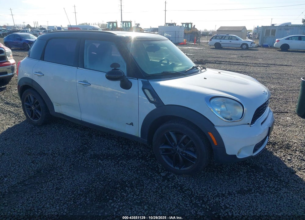 2012 MINI COOPER S COUNTRYMAN VIN: WMWZC5C56CWL59595