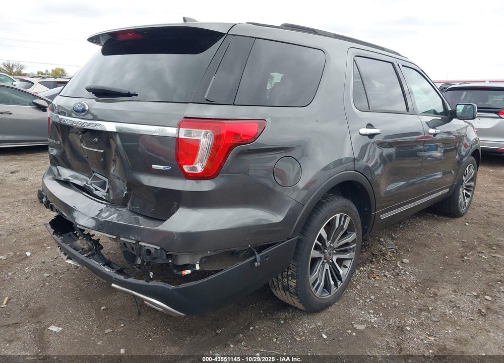 2017 FORD EXPLORER PLATINUM VIN: 1FM5K8HT6HGD53726