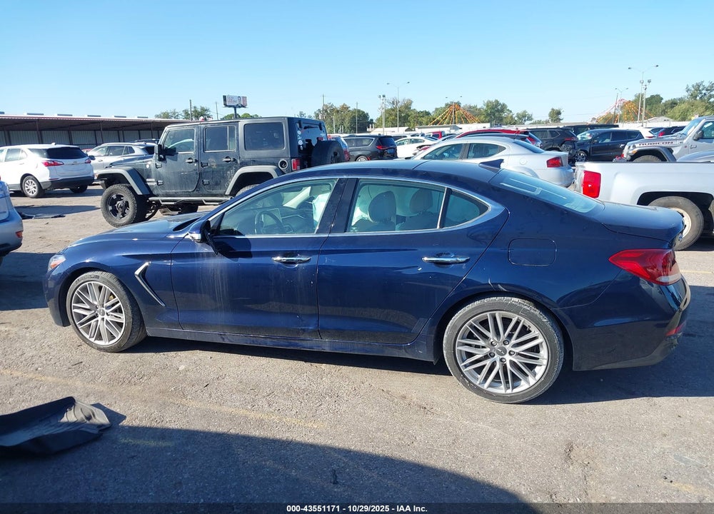 2021 GENESIS G70 2.0T RWD VIN: KMTG34LA2MU075963