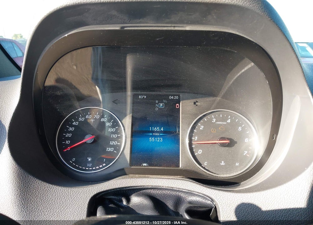 2023 MERCEDES-BENZ SPRINTER 1500 STANDARD ROOF 4-CYL GAS VIN: W1Y70BGYXPT133651
