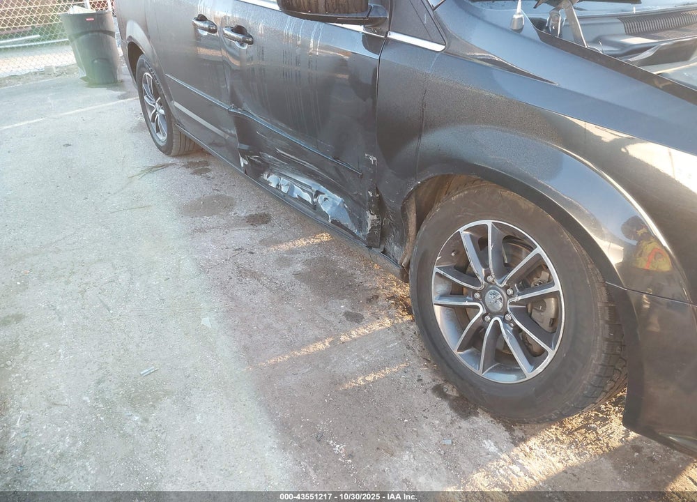 2016 DODGE GRAND CARAVAN SXT VIN: 2C4RDGCG5GR357607