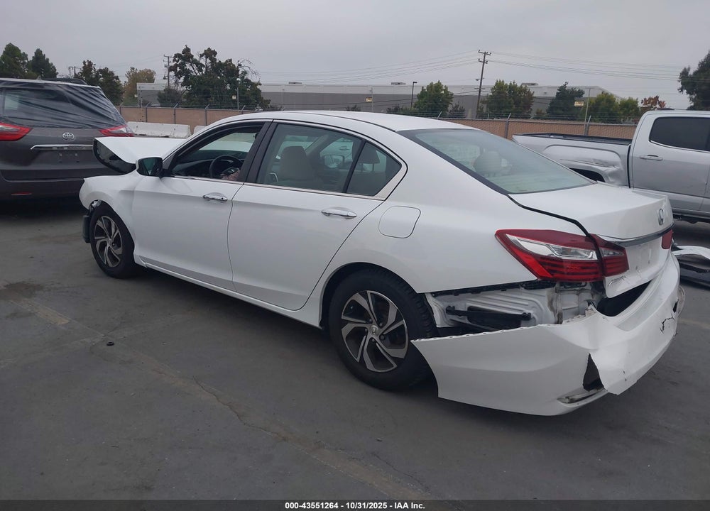 2016 HONDA ACCORD LX VIN: 1HGCR2F34GA141899