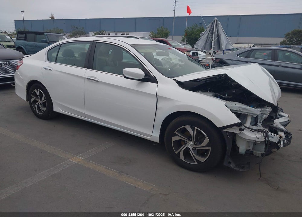 2016 HONDA ACCORD LX VIN: 1HGCR2F34GA141899