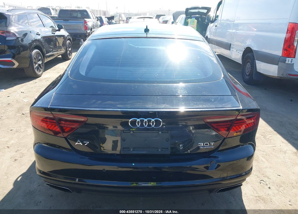 2016 AUDI A7 3.0T PREMIUM PLUS VIN: WAUWGAFC9GN019167