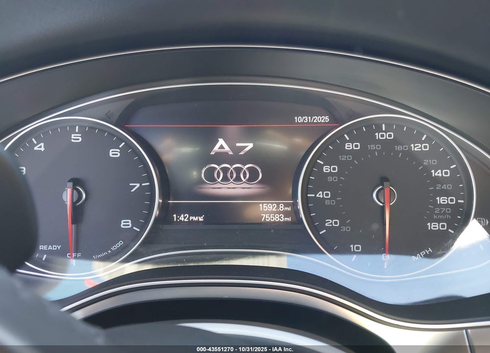 2016 AUDI A7 3.0T PREMIUM PLUS VIN: WAUWGAFC9GN019167