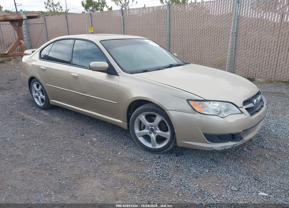2008 SUBARU LEGACY 2.5I VIN: 4S3BL616087203866