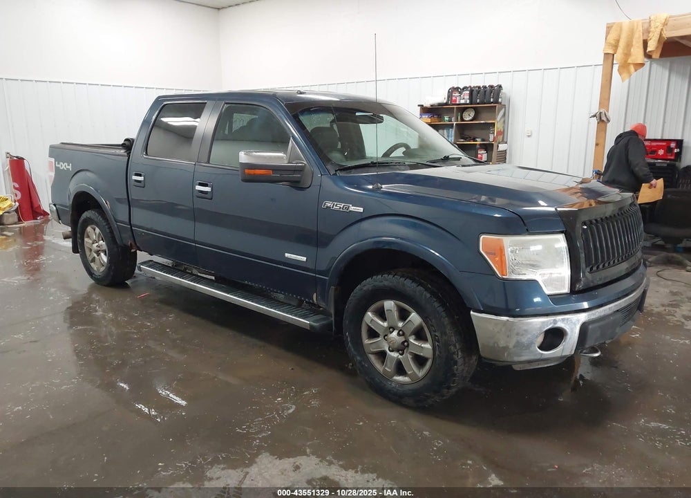 2013 FORD F-150 LARIAT VIN: 1FTFW1ET1DKD60809