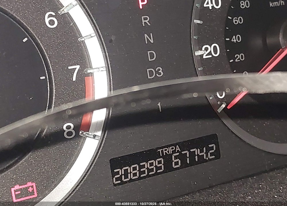 2009 HONDA ACCORD VIN: 1HGCP26799A193119
