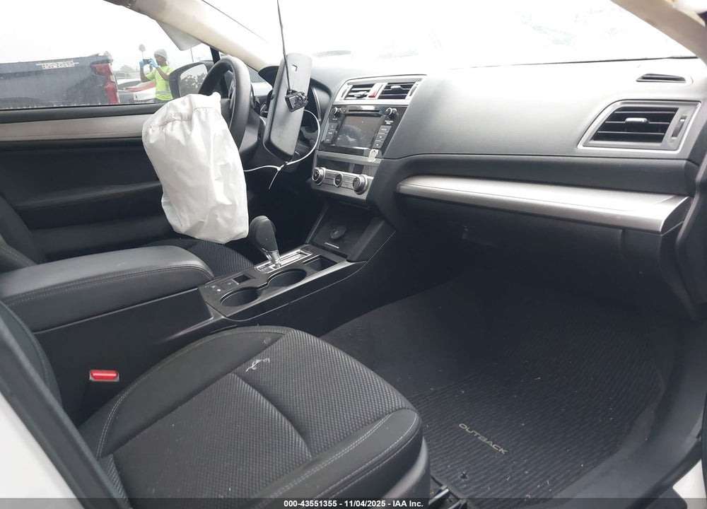 2019 SUBARU OUTBACK 2.5I VIN: 4S4BSABC5K3392597