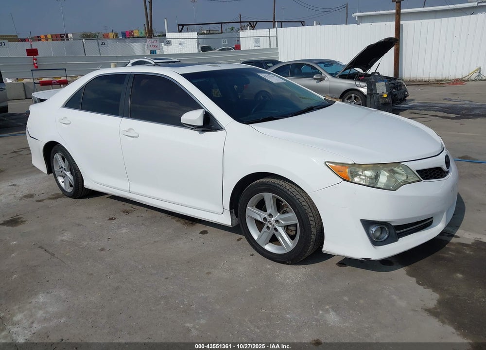 2012 TOYOTA CAMRY SE VIN: 4T1BF1FK3CU160646