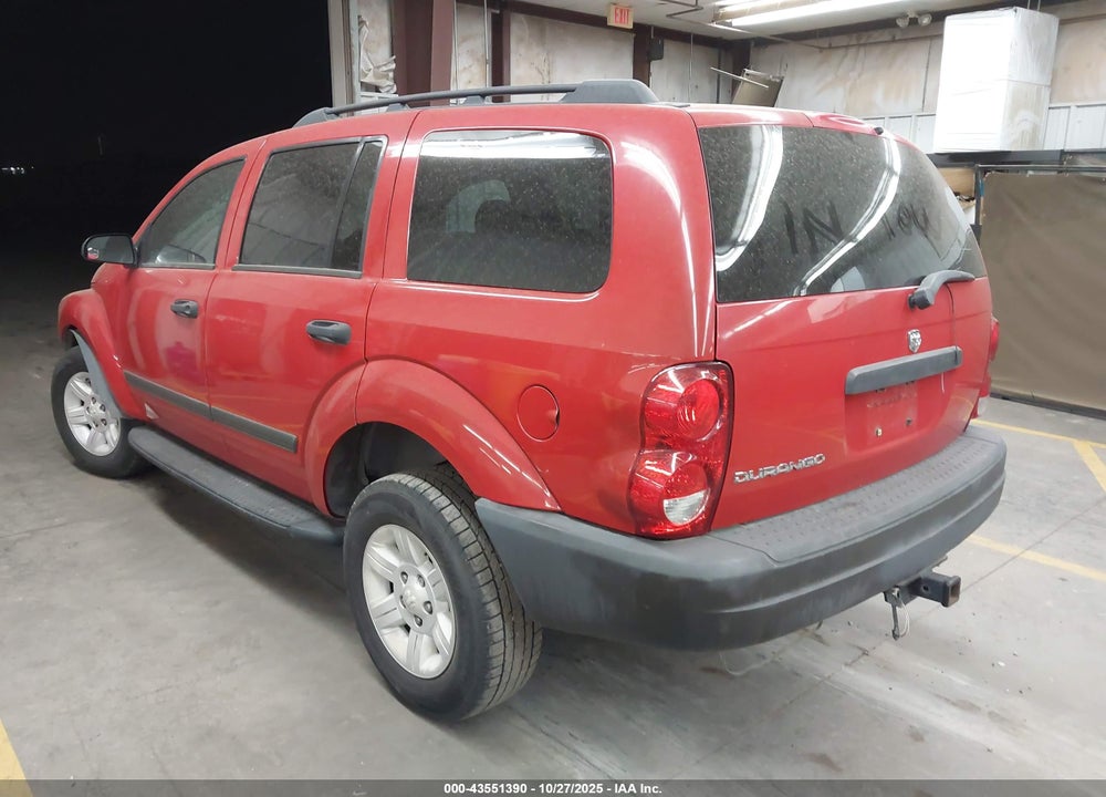 2005 DODGE DURANGO ST VIN: 1D4HD38N15F562103