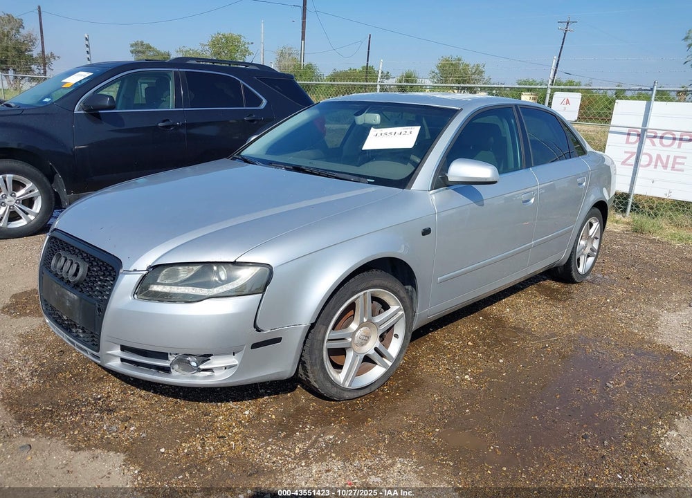 2006 AUDI A4 2.0T VIN: WAUDF78E56A025405