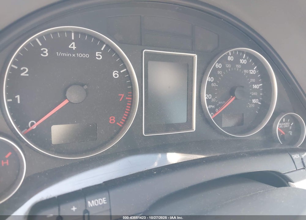 2006 AUDI A4 2.0T VIN: WAUDF78E56A025405