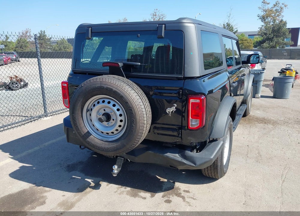 2025 FORD BRONCO VIN: 1FMDE6BH4SLB13746