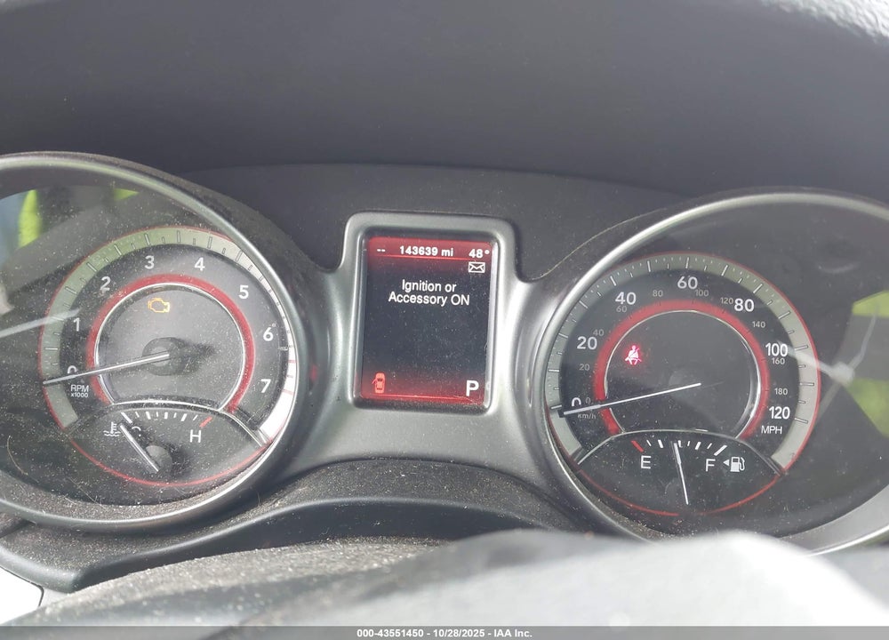 2017 DODGE JOURNEY CROSSROAD PLUS VIN: 3C4PDCGB2HT581284
