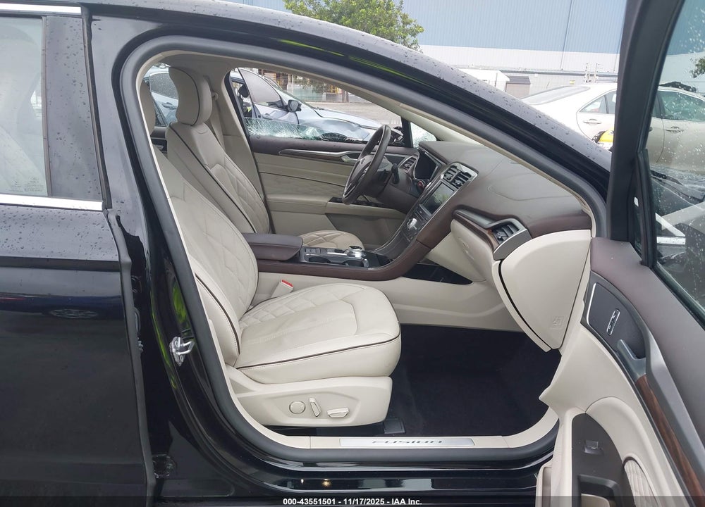 2017 FORD FUSION PLATINUM VIN: 3FA6P0K94HR329853