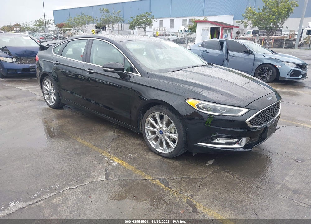 2017 FORD FUSION PLATINUM VIN: 3FA6P0K94HR329853
