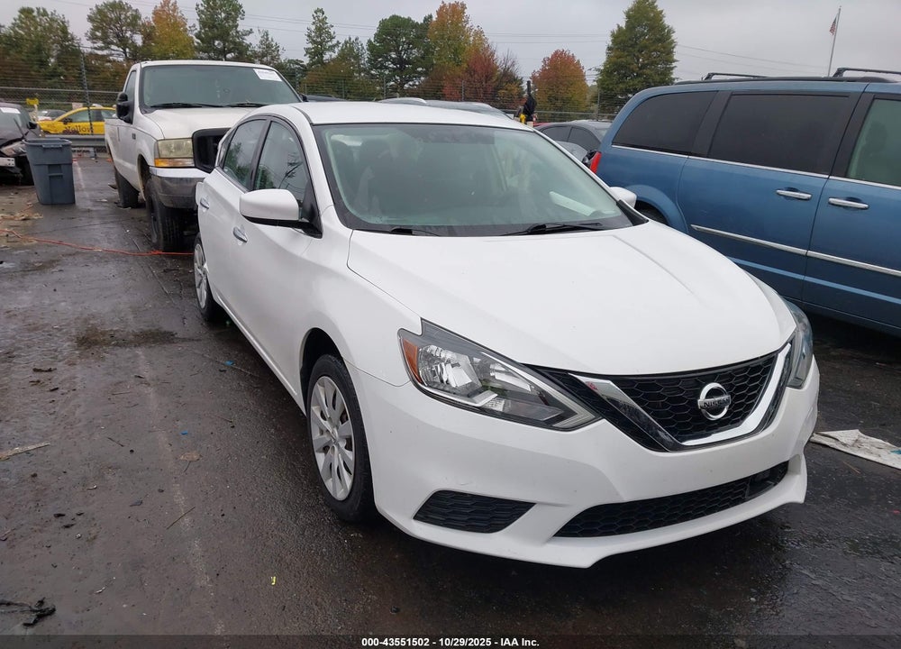 2019 NISSAN SENTRA S VIN: 3N1AB7AP0KY239823