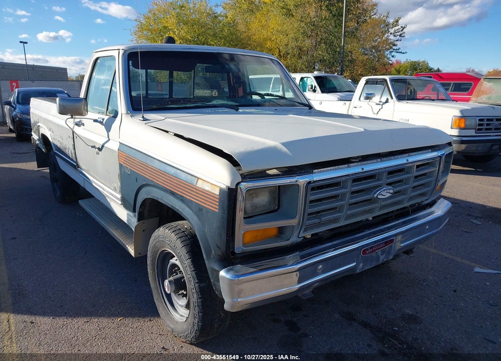 1986 FORD F250 VIN: 1FTHF2616GPA50755