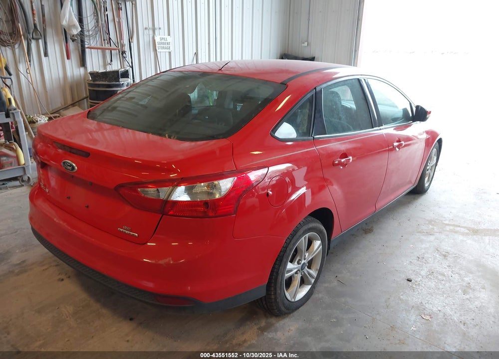 2014 FORD FOCUS SE VIN: 1FADP3F20EL278495