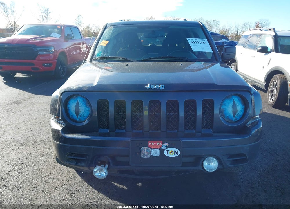 2014 JEEP PATRIOT LATITUDE VIN: 1C4NJRFB8ED761827
