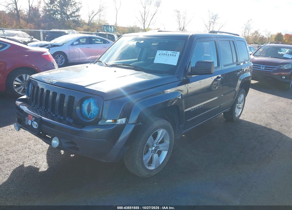 2014 JEEP PATRIOT LATITUDE VIN: 1C4NJRFB8ED761827