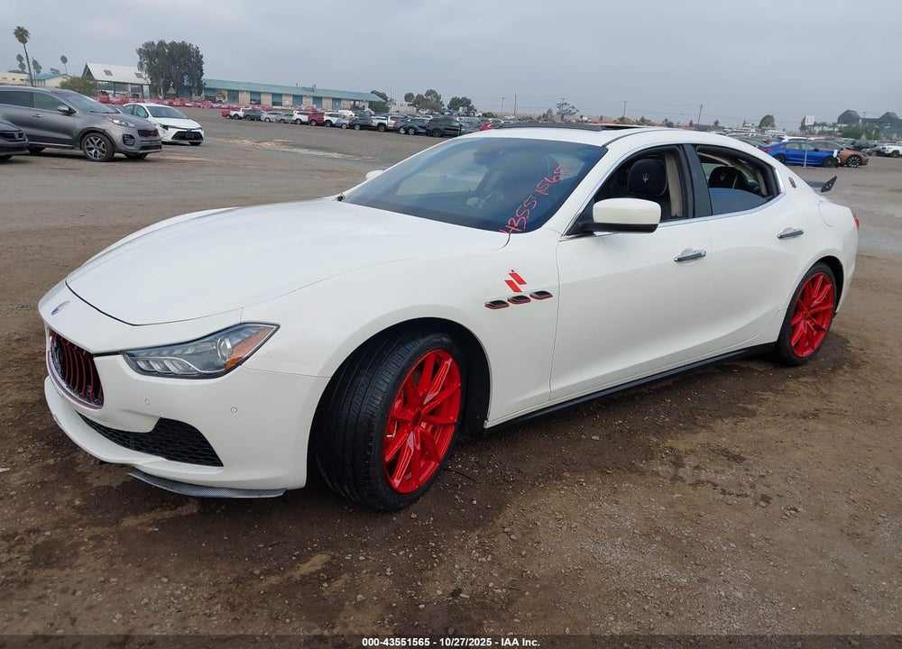 2014 MASERATI GHIBLI S Q4 VIN: ZAM57RTA7E1106288