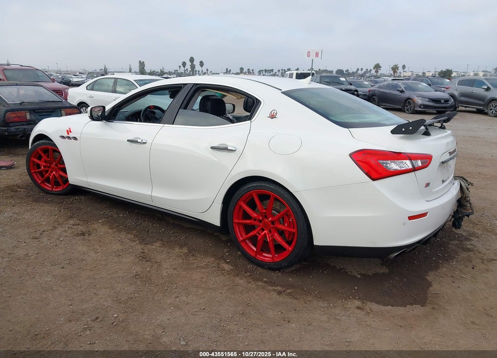 2014 MASERATI GHIBLI S Q4 VIN: ZAM57RTA7E1106288
