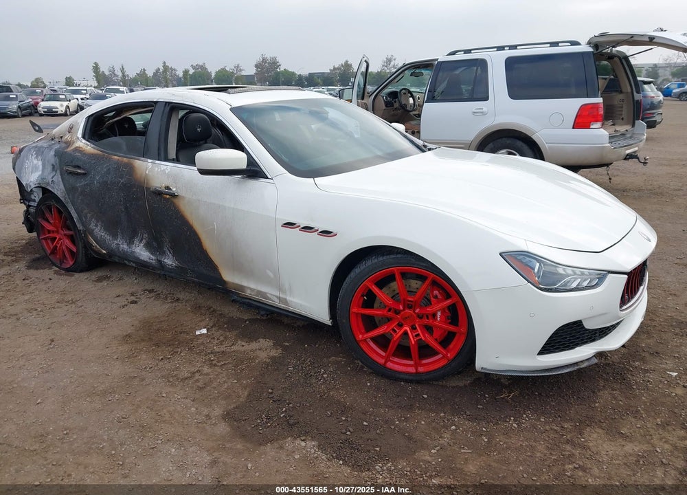 2014 MASERATI GHIBLI S Q4 VIN: ZAM57RTA7E1106288
