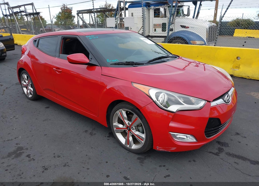 2017 HYUNDAI VELOSTER VALUE EDITION VIN: KMHTC6AD1HU315334