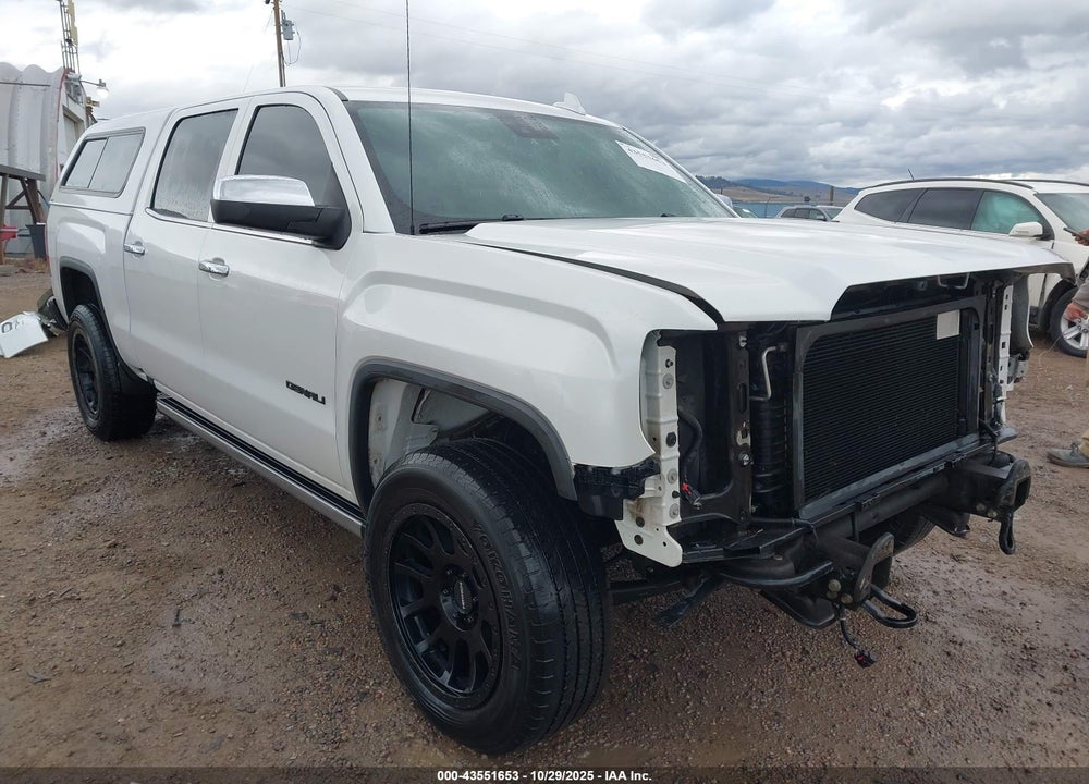 2018 GMC SIERRA 1500 DENALI VIN: 3GTU2PEJ7JG603708