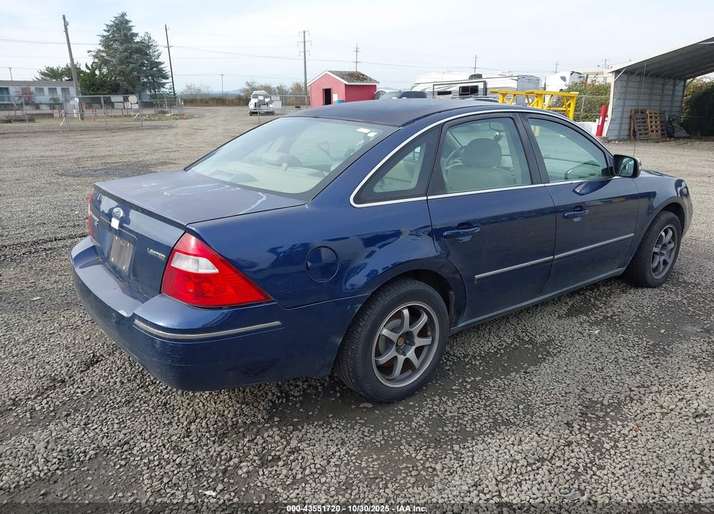 2005 FORD FIVE HUNDRED LIMITED VIN: 1FAHP28145G167487