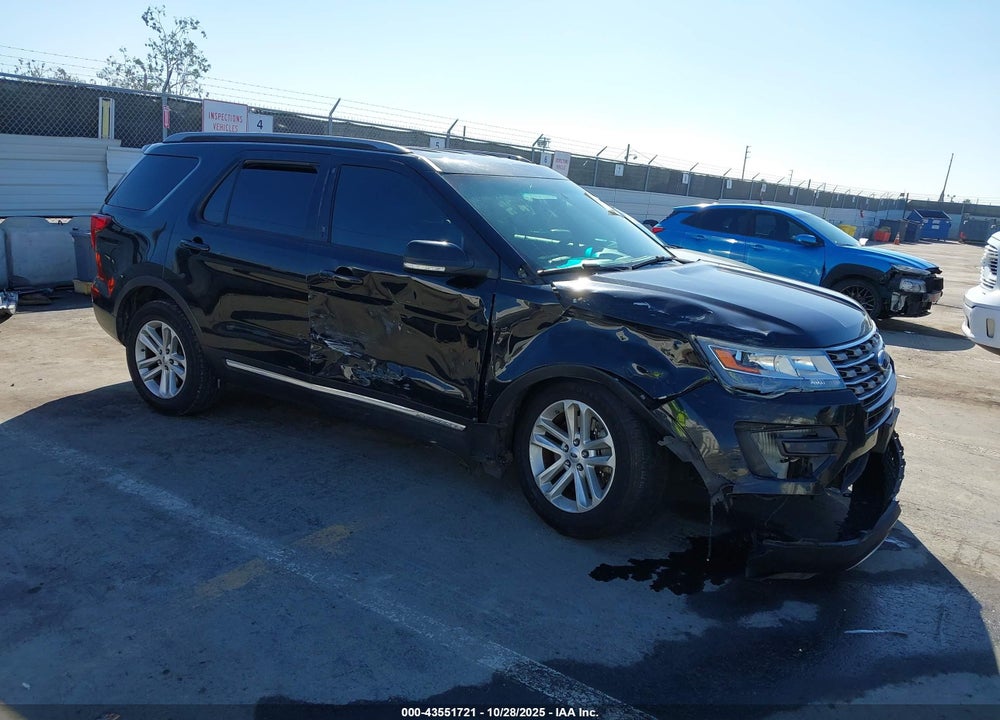 2017 FORD EXPLORER XLT VIN: 1FM5K7D87HGA70411