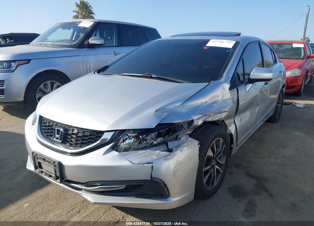 2015 HONDA CIVIC EX VIN: 19XFB2F81FE248416