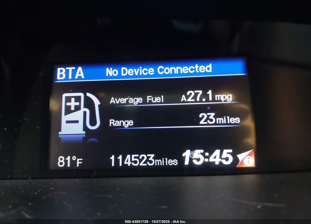 2015 HONDA CIVIC EX VIN: 19XFB2F81FE248416