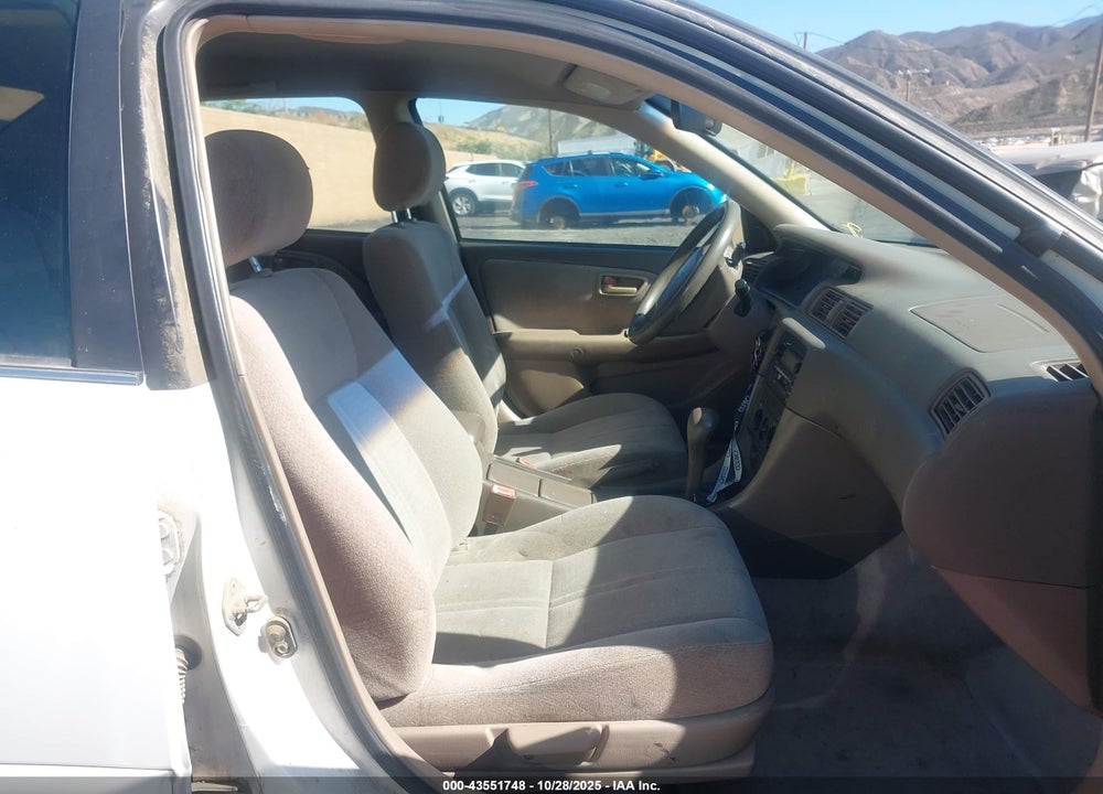 2001 TOYOTA CAMRY LE VIN: JT2BG22KX10604602