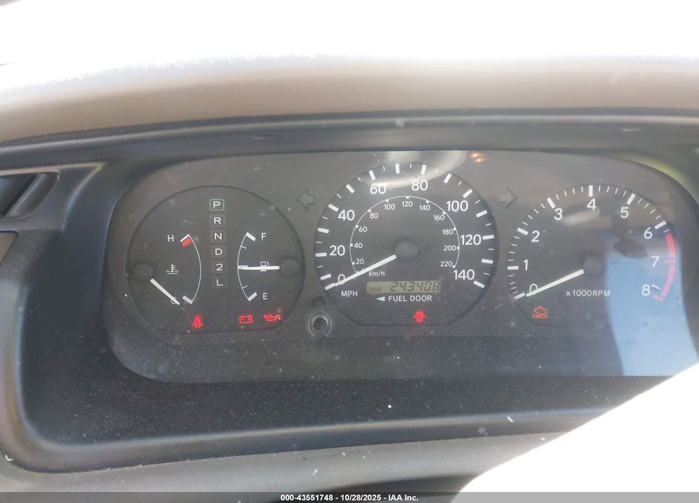 2001 TOYOTA CAMRY LE VIN: JT2BG22KX10604602