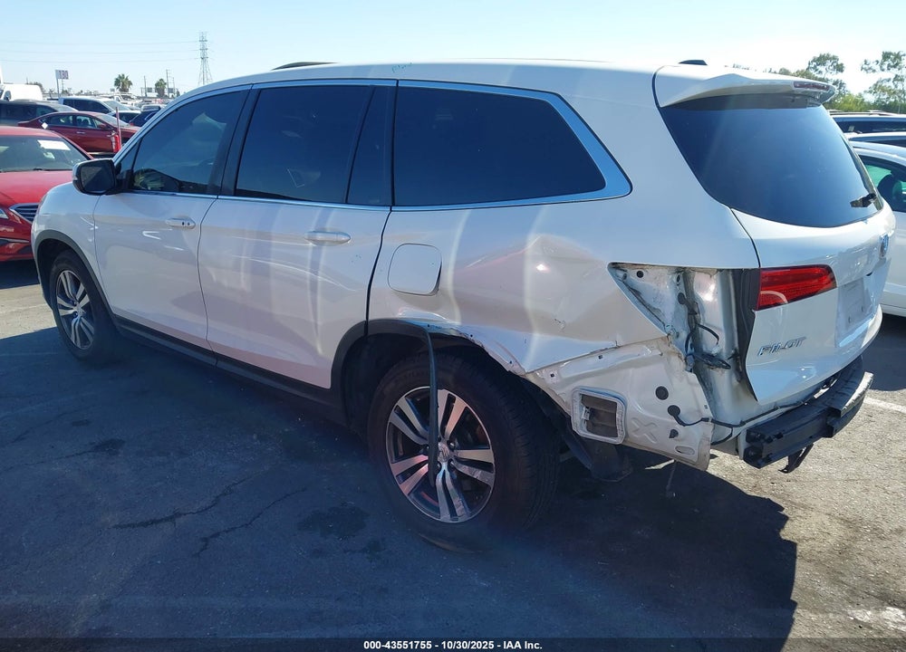 2018 HONDA PILOT EX-L VIN: 5FNYF5H58JB019672