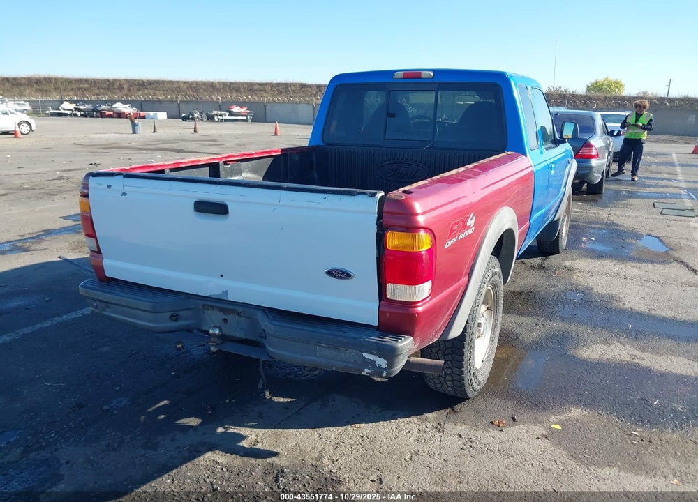 1998 FORD RANGER SPLASH/XL/XLT VIN: 1FTZR15X0WPB27128