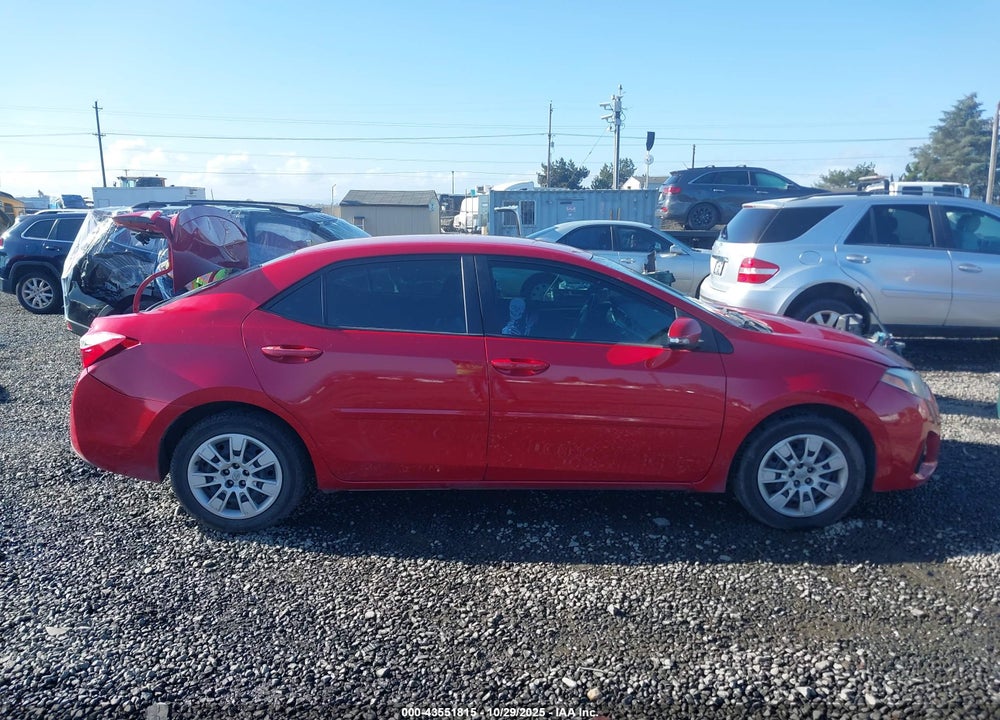2015 TOYOTA COROLLA S VIN: 2T1BURHE5FC365483