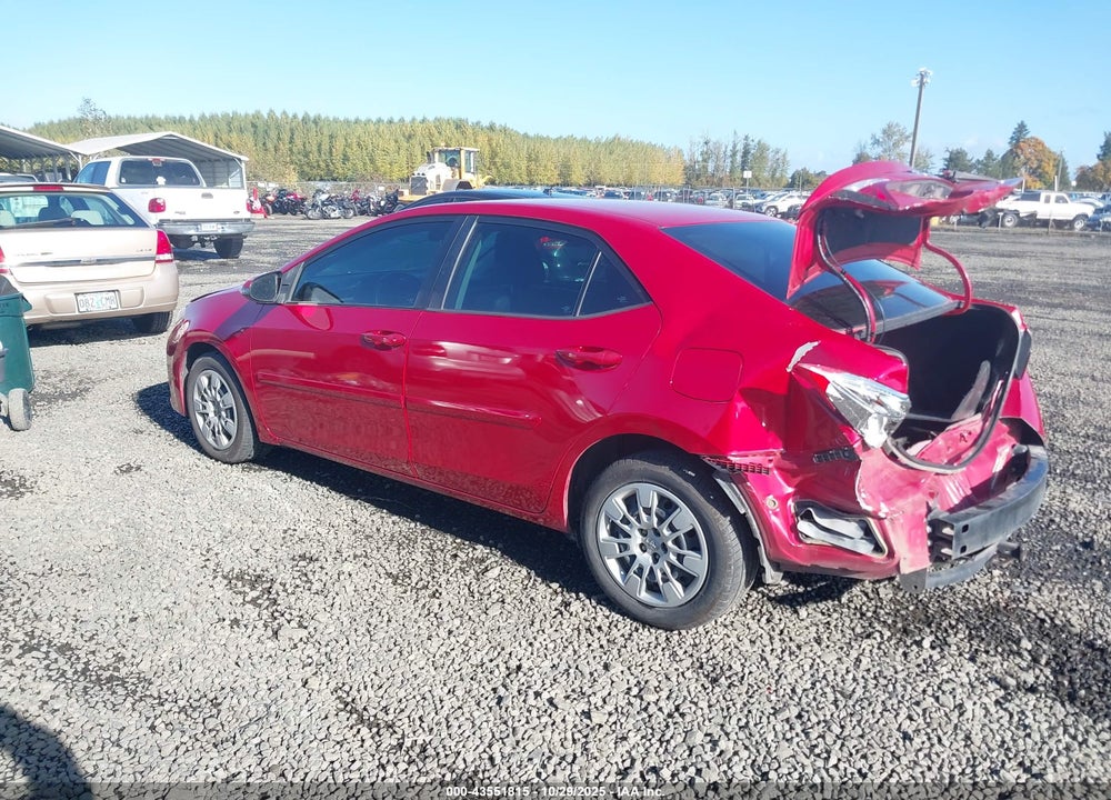 2015 TOYOTA COROLLA S VIN: 2T1BURHE5FC365483