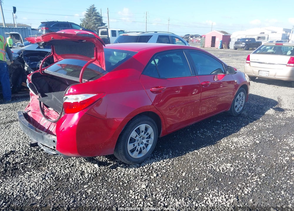 2015 TOYOTA COROLLA S VIN: 2T1BURHE5FC365483