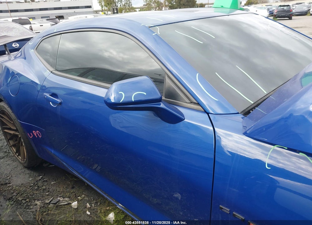 2020 CHEVROLET CAMARO RWD 2SS VIN: 1G1FH1R76L0106622