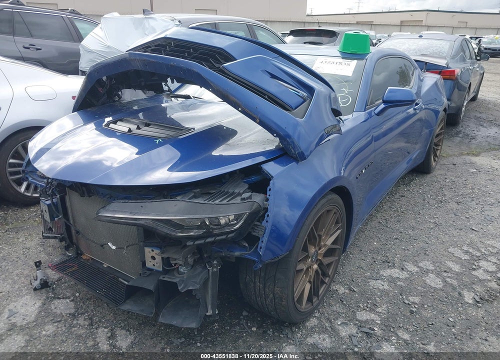 2020 CHEVROLET CAMARO RWD 2SS VIN: 1G1FH1R76L0106622