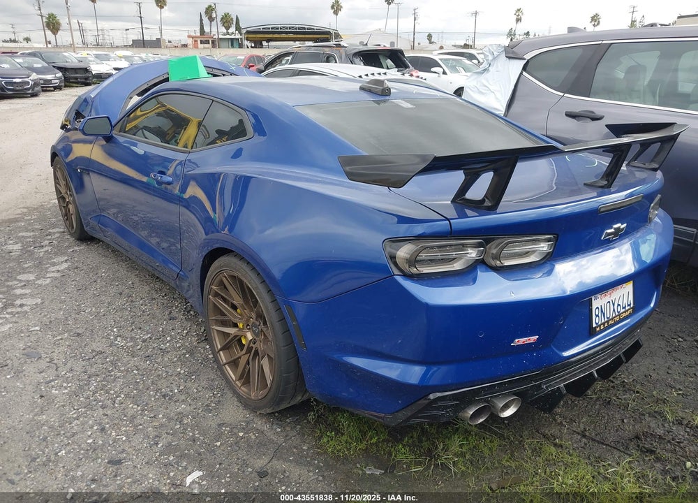 2020 CHEVROLET CAMARO RWD 2SS VIN: 1G1FH1R76L0106622