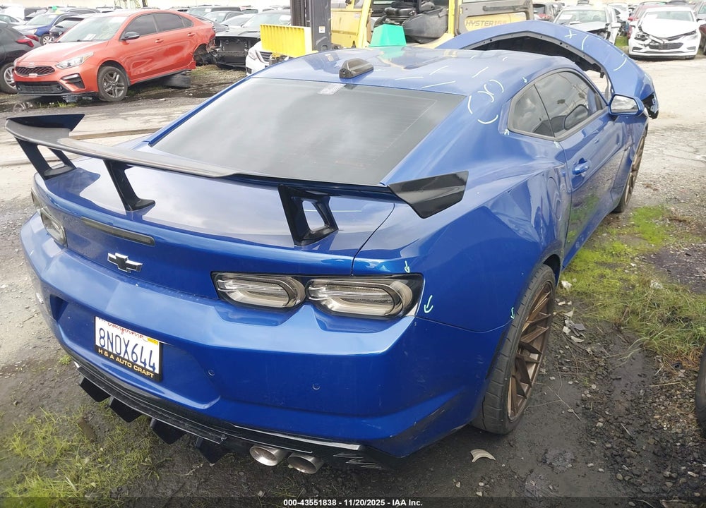 2020 CHEVROLET CAMARO RWD 2SS VIN: 1G1FH1R76L0106622