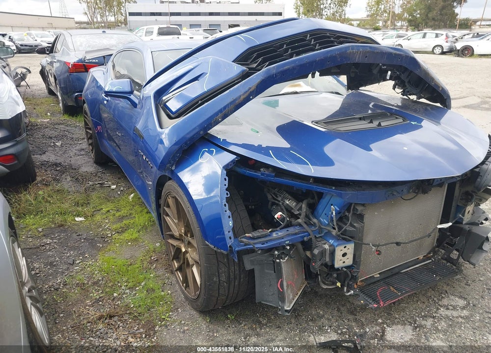 2020 CHEVROLET CAMARO RWD 2SS VIN: 1G1FH1R76L0106622