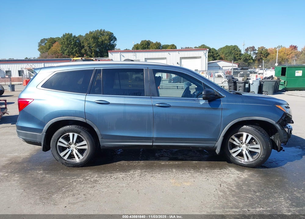 2017 HONDA PILOT EX-L VIN: 5FNYF5H53HB044506