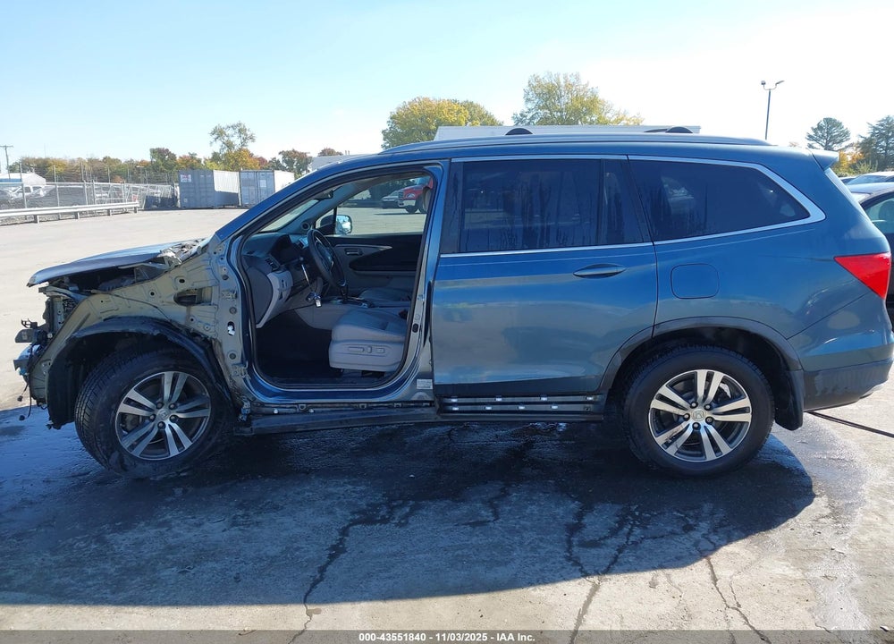 2017 HONDA PILOT EX-L VIN: 5FNYF5H53HB044506