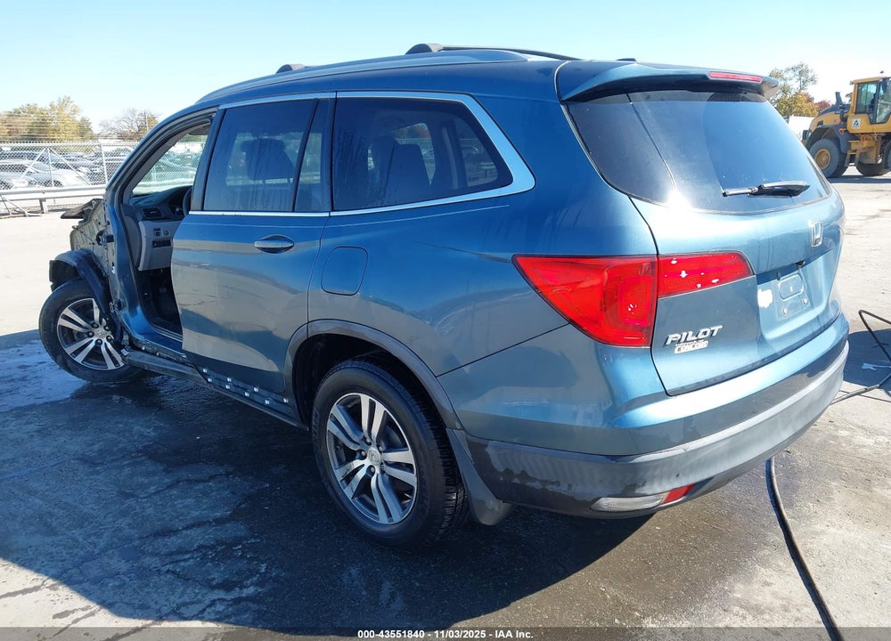 2017 HONDA PILOT EX-L VIN: 5FNYF5H53HB044506